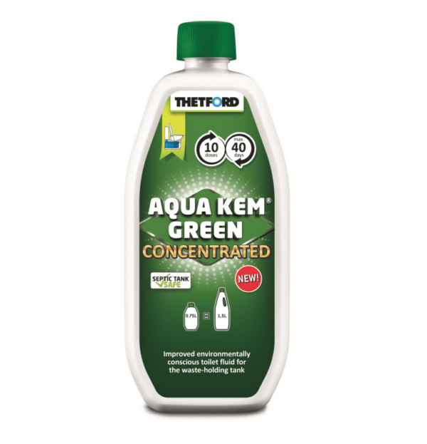 Green - Aqua Kem Concentrated 0.78L  (1.5Ltr)