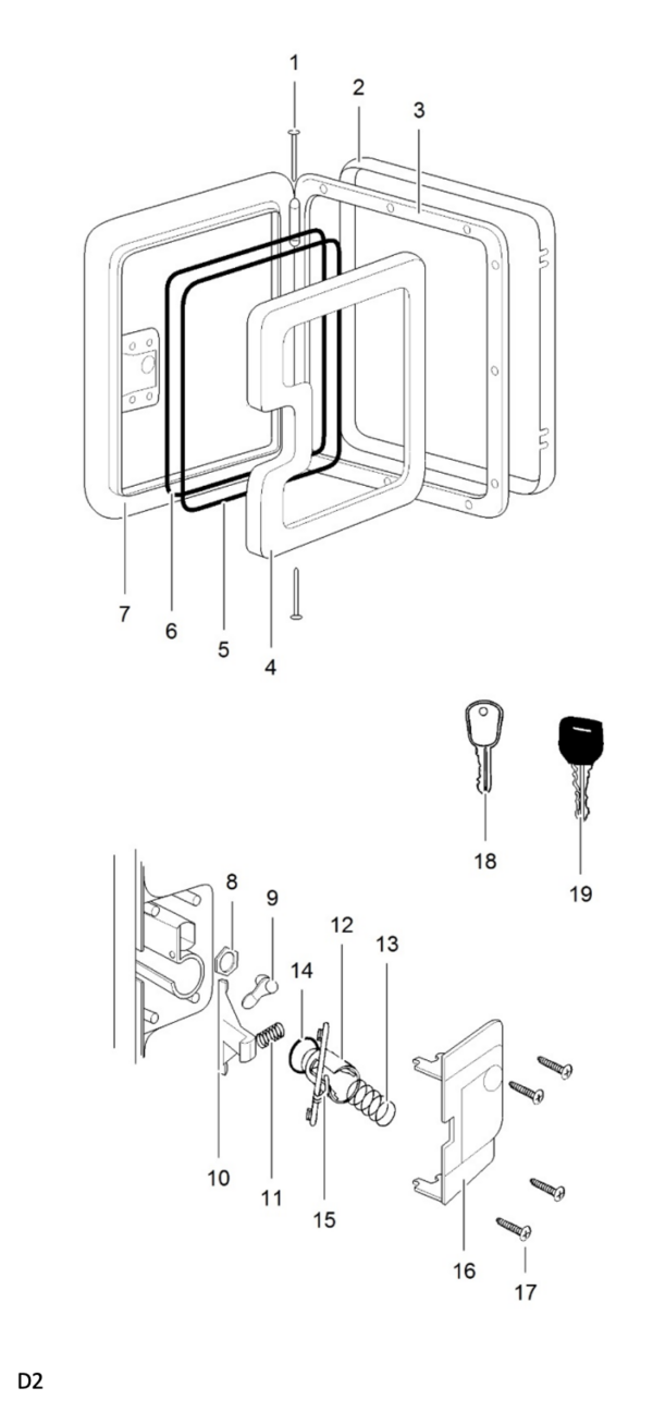 Thetford Parts List - SD2, SD3, SD4, SD5, SD6, SD7, FD3, FD3 & Waterfill