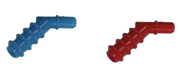 Comet Replacement Red & Blue Connectors - Barbed