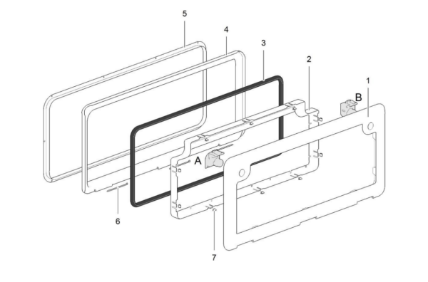 Thetford SD4 Inner Frame 26834