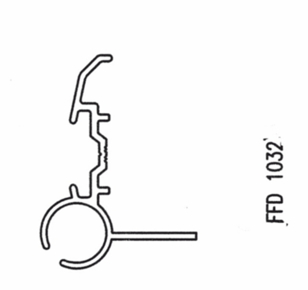 CLP 1007 Aluminium Awning Rail