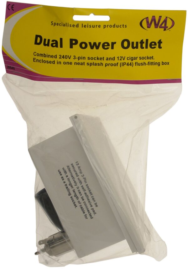 W4 20040 Dual Power Outlet