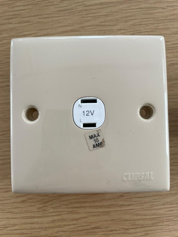 Secondhand Clipsal 12v Socket - Image 2