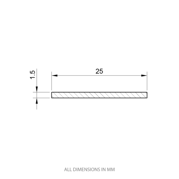 CWS 2151 Window Seal Insert Trim 25 - Black - Image 3